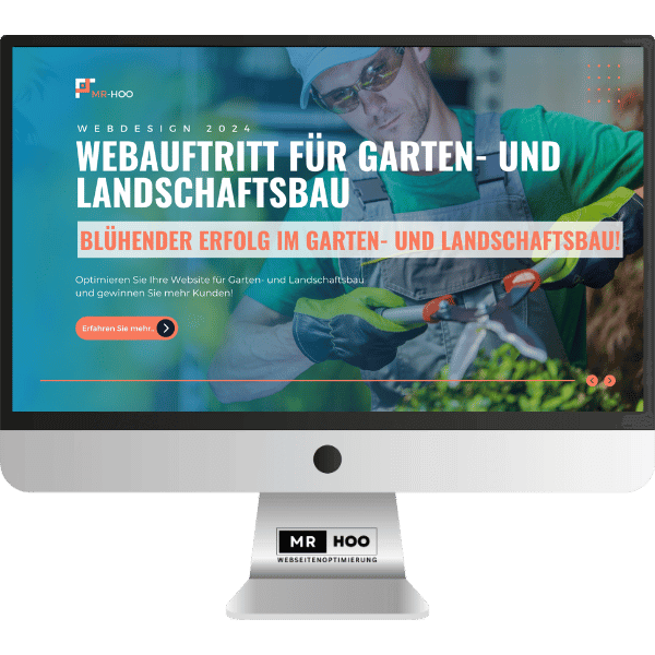 Erhöhen Sie Ihre Google-Sichtbarkeit mit maßgeschneiderten Webseitenerstellung für Garten- und Landschaftsbauer