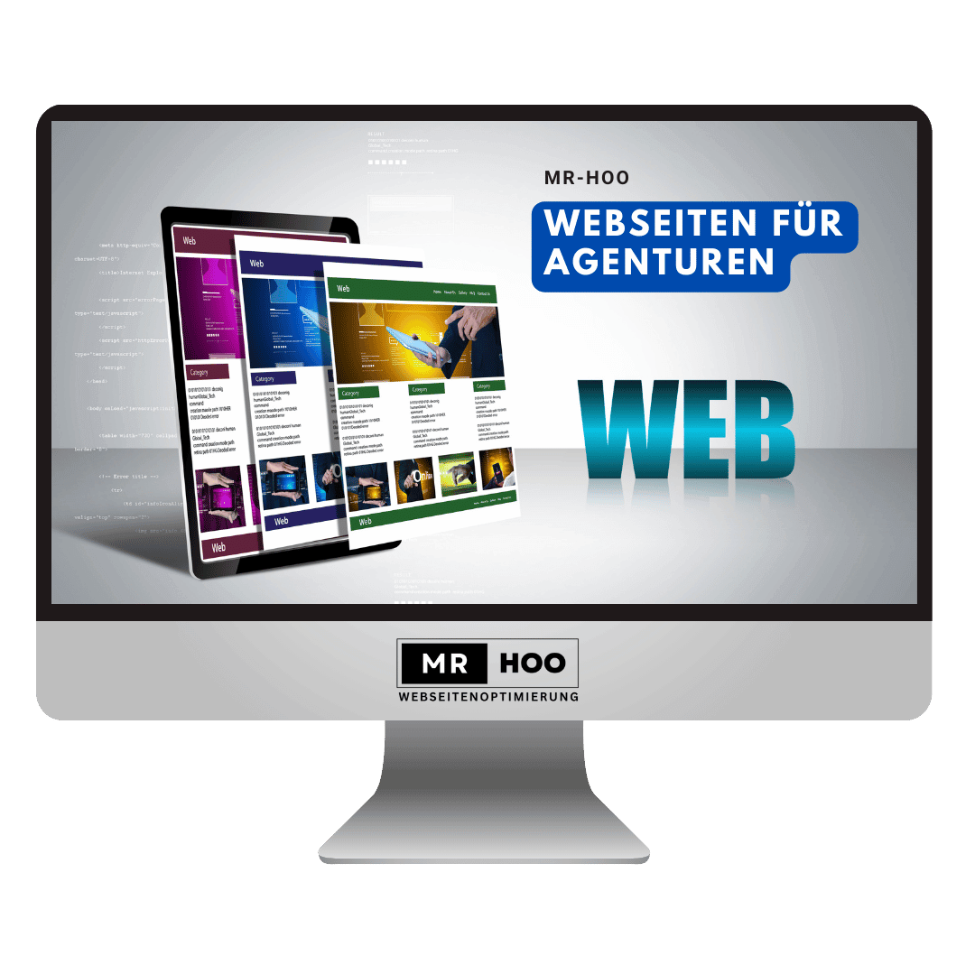 Individuell angepasste Webseiten für Agenturen